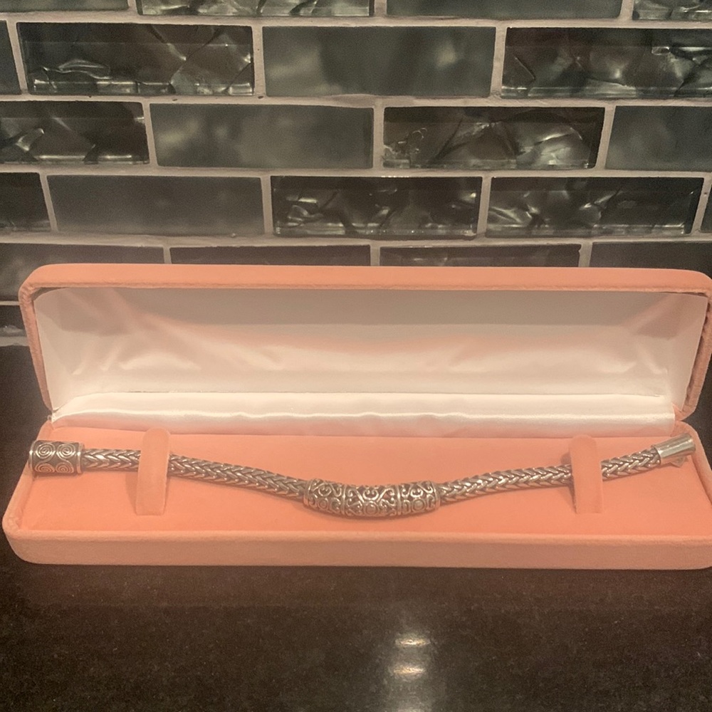 Silver Statement Bracelet for small to medium female wrist
